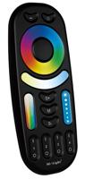 MiBoxer RGB-CCT afstandsbediening 2.4G 4-zones zwart - LED0230