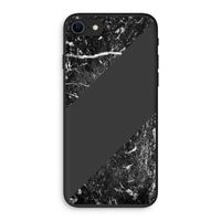 Zwart marmer: iPhone SE 2020 Biologisch afbreekbaar hoesje