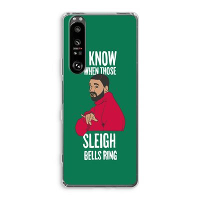 Sleigh Bells Ring: Sony Xperia 1 III Transparant Hoesje