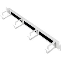ROLINE 19-inch rangeerpaneel 1 U, met borstelstrook 44x60mm grijs