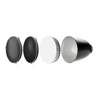 Westcott 45 graden diepe focus reflector met honingraatroosters en diffusie