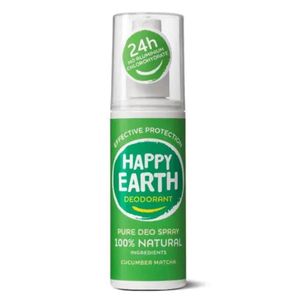 Happy Earth Natuurlijke Deodorant Spray Cucumber Matcha