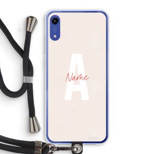 Strawberry Milkshake: Honor Play 8A Transparant Hoesje met koord