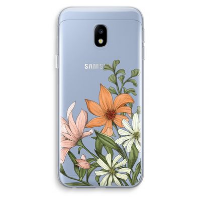 Floral bouquet: Samsung Galaxy J3 (2017) Transparant Hoesje
