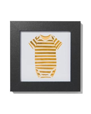 HEMA Fotolijst 10x10cm zwart hout zwart (zwart)