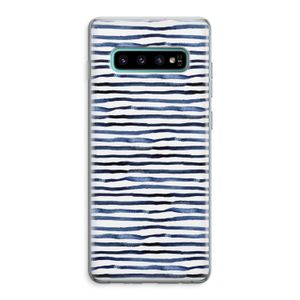 Verrassende lijnen: Samsung Galaxy S10 Plus Transparant Hoesje