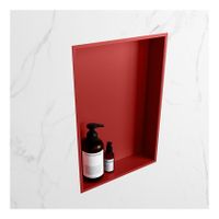 Wandnis Solid Surface Easy | In- en opbouw | 30x45x8 cm | 1 vak | Fire
