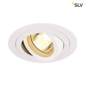 SLV New Tria Rond GU10 230V WIT inbouwspot