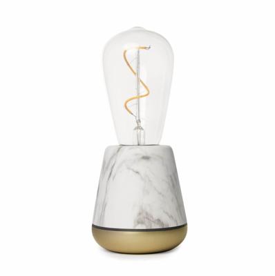 Humble Oplaadbare tafellampOne White Marble - HUMTL00103
