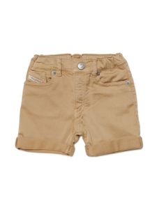 Diesel Kids short JoggJeans en jean - Marron