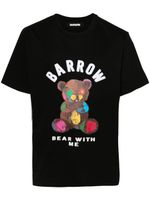 BARROW t-shirt en coton à logo imprimé - Noir