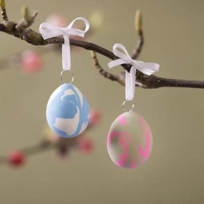 Creativ Company Mini hobbyset boetseren gemarmerdere eieren
