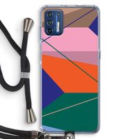 Gestalte 1: Motorola Moto G9 Plus Transparant Hoesje met koord