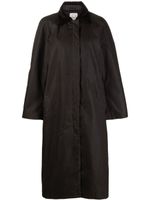 TOTEME manteau Country en coton - Noir