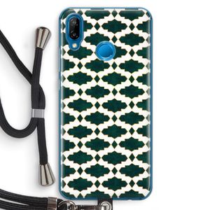 Moroccan tiles: Huawei P20 Lite Transparant Hoesje met koord