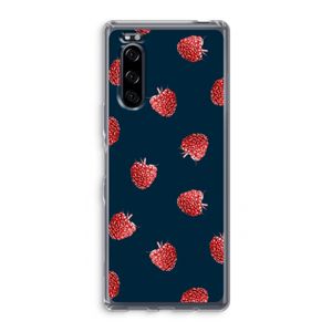 Framboosjes: Sony Xperia 5 Transparant Hoesje