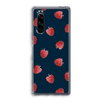 Framboosjes: Sony Xperia 5 Transparant Hoesje