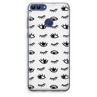 Eye pattern #2: Huawei P Smart (2018) Transparant Hoesje