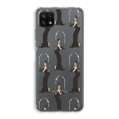 Pop Some Kim: Samsung Galaxy A22 5G Transparant Hoesje