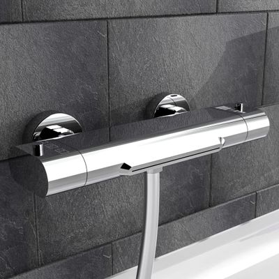 EISL badmengkraan carneo thermostatisch chroomkleurig