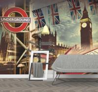 Fotobehang steden symbolen London