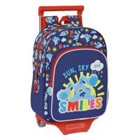 Schoolrugzak met Wielen Blue's Clues Marineblauw (26 x 34 x 11 cm)
