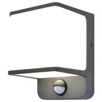 ECO-Light LED-Aussenwandleuchte m. BWM DOBLO 5197011125 Buitenlamp (wand) Energielabel: C (A - G) LED 14 W Grijs