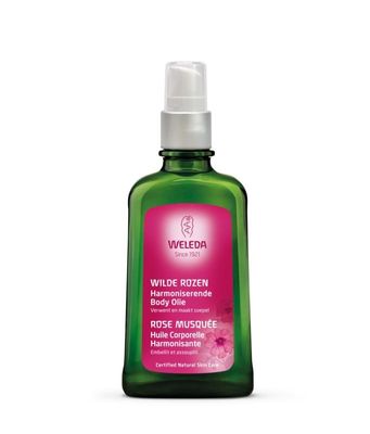 Wilde rozen harmoniserende body olie