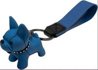 Croci Croci sleutelhanger bulldog blauw