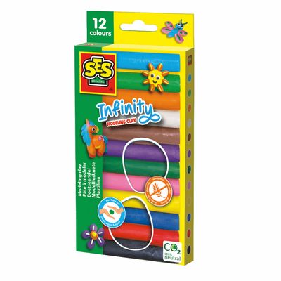 SES infinity boetseerklei - 12 pak (180gr)