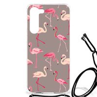 Samsung Galaxy S23 Plus Case Anti-shock Flamingo