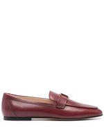 Tod's T Timeless leather loafers - Marron