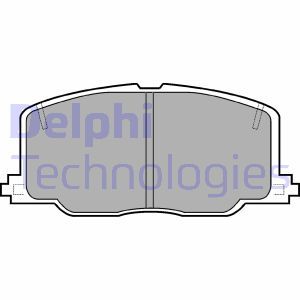 Remblokkenset, schijfrem DELPHI, u.a. fÃ¼r Toyota