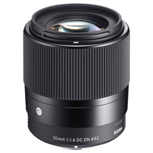 Sigma 30 mm F1.4 DC DN SLR Telezoomlens Zwart