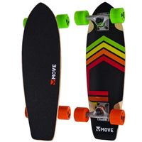 Move Cruiser Neon Skateboard