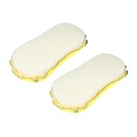 Benson Autospons - 2x - geel - microvezel - 23,5 x 10,5 cm - autowas