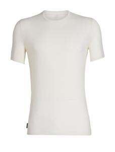 Icebreaker Anatomica SS Crewe Shirt Heren T-shirt Snow M