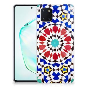 Samsung Galaxy Note 10 Lite TPU Siliconen Hoesje Mozaïek