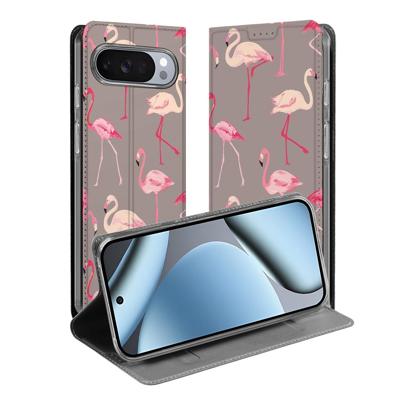 Google Pixel 10 | Pixel 10 Pro | Flip Style Cover | Flamingo