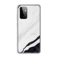 Elegante marmer: Samsung Galaxy A72 Transparant Hoesje