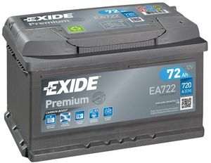 Exide Accu Premium EA722 72 Ah EA722