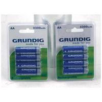 Grundig batterijen aa oplaadbaar 4 stuks 2300mah Grundig batterijen aa oplaadbaar 4 stuks 2300mah
