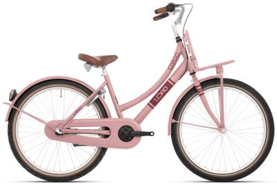 Bikefun Kinderfiets load 20 inch met remnaaf - mahogany roze