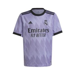 Real Madrid Shirt Uit Junior 2022-2023 - Maat 176 - Kleur: Paars | Soccerfanshop
