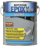 rust-oleum epoxyshield ultra 1k vloercoating waterbasis ral 7001 staalgrijs 5 lt
