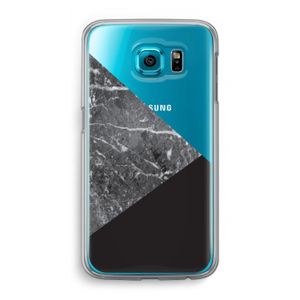 Combinatie marmer: Samsung Galaxy S6 Transparant Hoesje