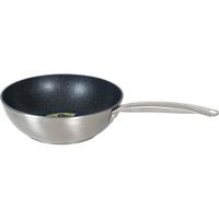 Aluminium wok/wokpan Rila met anti-aanbak laag 29 cm