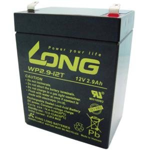 Long WP2.9-12 Loodaccu 12 V 2.9 Ah Loodvlies (AGM) (b x h x d) 79 x 107 x 56 mm Kabelschoen 4.8 mm Geringe zelfontlading, Onderhoudsvrij