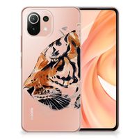 Hoesje maken Xiaomi Mi 11 Lite | 11 Lite 5G NE Watercolor Tiger - thumbnail