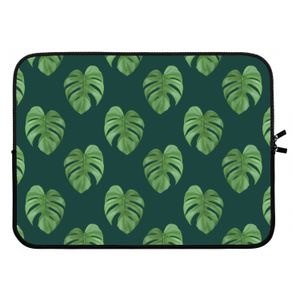 Monstera leaves: Laptop sleeve 15 inch